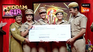 Mahila Thana को मिला Best Police Station का Award  Maddam Sir  Badge Of Laughter [upl. by Bigford982]