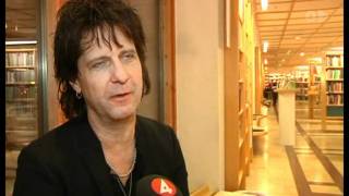 Kee Marcello Interview Swedish TV 23rd Jan 2012 [upl. by Wystand839]