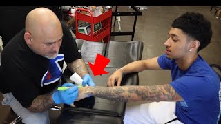 Getting my first hand tattoo WORST IDEA [upl. by Gautier664]