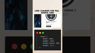 Portfolio Landing page webdevjourney coding webdevelopment portfolio fyp goviral [upl. by Aleakcim]