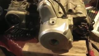 Cam timing a 70cc China ATV Motor Honda clone motor [upl. by Ymorej]