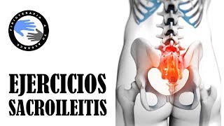 Sacroileitis o falsa ciatica ejercicios para aliviar el dolor de la espalda baja o lumbalgia [upl. by Sadler109]