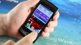 Samsung S8500 Wave Bada UI demo  latest [upl. by Haas]