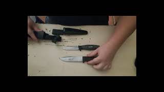 Quick first review of Wolfcraft fixed blade knife [upl. by Calen]