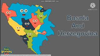 Bosnia and Herzegovina Geography [upl. by Pickett417]