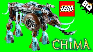 LEGO Chima Maulas Ice Mammoth Stomper 70145 Build amp Review  BrickQueen [upl. by Annayad]