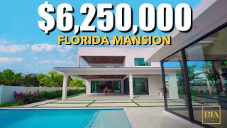 Tour a 6000000 FLORIDA MANSION  Luxury Home Tour  Peter J Ancona [upl. by Abihsat29]