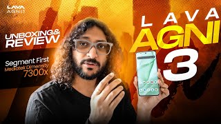 Lava Agni 3  Unboxing and Review  Kozhapam illa  Malayalam [upl. by Tannie]