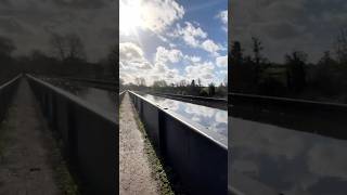 Longest canal Aqueduct in England aqueduct canal bridge [upl. by Harragan]