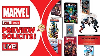 Marvel Comics Previews February 2025  Omnibus  Epic Collections  Trades  Collected Editions [upl. by Nnywg]