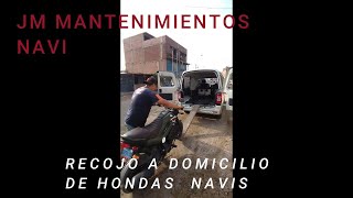 HONDA NAVI RECOJO A DOMICILIO [upl. by Gabbi]