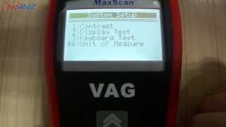 MaxScan VAG405 VW Audi Car Scanner [upl. by Romilda198]