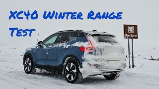 XC40 Winter Range Test 🥶 Magical View [upl. by Ailak]