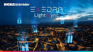 Schreder EXEDRA LightSync  Street lighting in sync with real needs [upl. by Eeloj876]