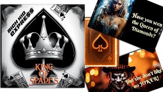 King Of Spades  RICH KID EXPRESS  Lyric video newrock classicrock retromusic arenarock [upl. by Sigrid]