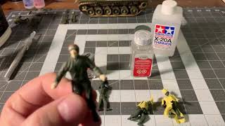 How to airbrush with Testors enamel paint [upl. by Holtorf]