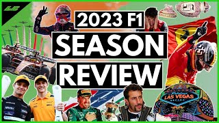 2023 F1 Season Review  The BEST moments from every race [upl. by Leahcimrej74]