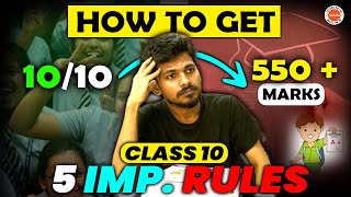 Toppers Top 5 Rules to get 550 Marks in Class 10  TS Board  AP Board  SSC 2024  Jummidi sir [upl. by Zimmerman]