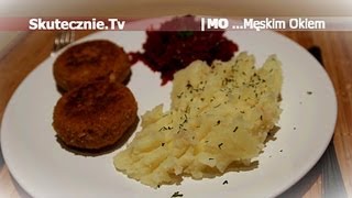 Ziemniaki z cebulą na smalcu Męskim Okiem  SkutecznieTv HD [upl. by Mera]