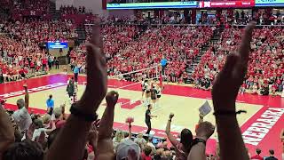 2024 Nebraska Volleyball vs 2 Stanford [upl. by Theadora]