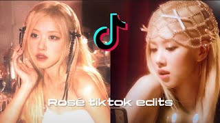 ROSÉ TIKTOK EDITS COMPILATION [upl. by Eelatsyrc]