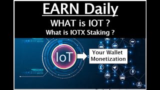 What is IOT and IOTX Staking  Create Wealth Daily [upl. by Mason]