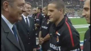 Stade Toulousain  Clermont Finale champ de France 2001 Partie 12 [upl. by Nodnerb]