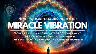 Miracle Meditation Manifestation Frequency Powerful 🧲✨ [upl. by Farly120]