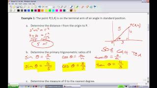 PreCalc 11  Lesson 61 Part 1 [upl. by Aieki]