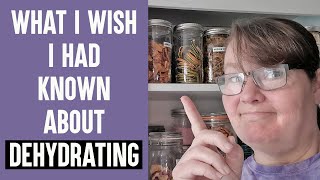 7 BEGINNER TIPS FOR FOOD DEHYDRATING  What I Wish I Knew Before I Started Dehydrating [upl. by Fellner]