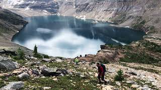 Lake OHara Mount Schaffer hike [upl. by Gnoix]