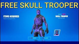 How to Get Skull Trooper Skin For Free in Fortnite Chapter 2 Season 4 [upl. by Conner352]