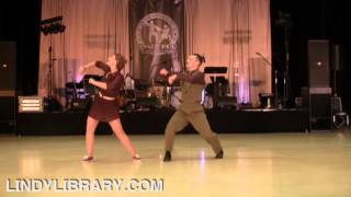 ILHC 2012  Lindy Hop Pro Classic  William Mauvais amp Maeva Truntzer [upl. by Rednaxela98]