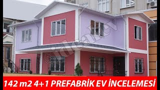 Dubleks Prefabrik Ev 142 m² Ürün İncelemesi [upl. by Bergin]