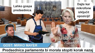 Odmev tedna Začetek konca tranzicije gost Mirko Mayer [upl. by Nyllij]