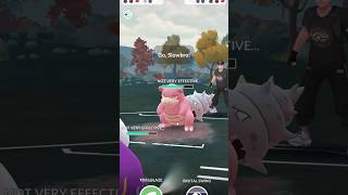 O NO it’s Kanto SLOWBRO shorts gobattleleague pokemongo [upl. by Torrlow22]