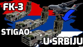 U Srbiju stigao sistem PVO FK3 In Serbia arrived Air Defense System FK3 HQ22 [upl. by Yarehs]