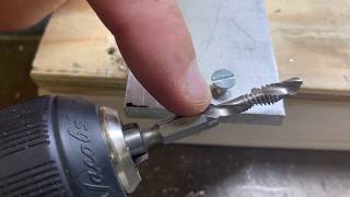 1420 drill tap countersink in one bit [upl. by Yrekaz]