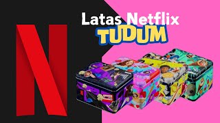 📺 Unboxing Latas do TUDUM 2024 da Netflix [upl. by Yeloc]