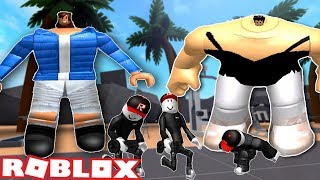 NOOB PROTECTORS  Weight Lifting Simulator 2 in Roblox  Funny Moments [upl. by Amalee]