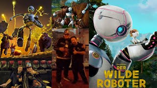 Der wilde Roboter KinderfilmAbenteuer Kinofilm Filmkritik von Justus König JK Cinemaxx Kino Würzburg [upl. by Hogarth]