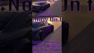 SRTLen Purple Torch Hoodless Demon170 engine LiveryWrap by Crew2Hellcats thecrewmoterfest [upl. by Aneekan]