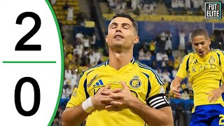 Cristiano Ronaldo Goal  AlNassr vs AlWehda 20 Extended Highlights amp Goals 2024 [upl. by Dnomar]