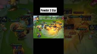 Powder 3 Star 3star tft teamfighttactics powder [upl. by Enibas]