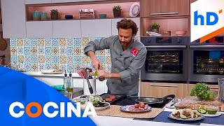 Receta mexicana de unos deliciosos tacos campechanos  hoyDía  Telemundo [upl. by Ahusoj179]