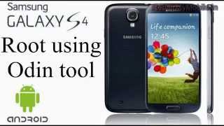 Root Samsung Galaxy S4 i9500 using Odin Tool [upl. by Ramsay]