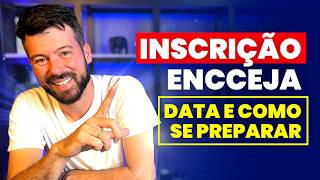 O mês da inscrição ENCCEJA data e como se preparar [upl. by Imarej613]