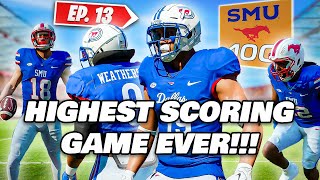 THE HIGHEST SCORING GAME YET  SMU REBUILD Dynasty CFB25 EP 13 [upl. by Eward261]