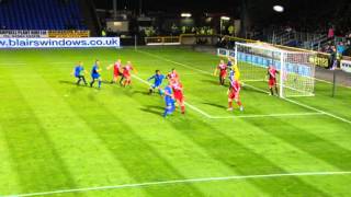 Ross Draper Goal Inverness CT 31 Ross County 05102012 [upl. by Anesor744]