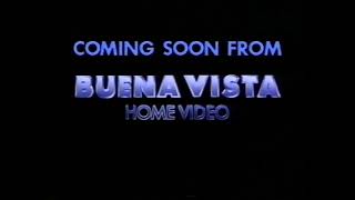 Buena Vista Home Video quotCOMING SOONquot variant 1988 [upl. by Buke]